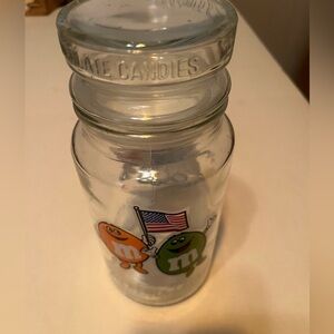 M & M vintage jar. Los Angeles 1984